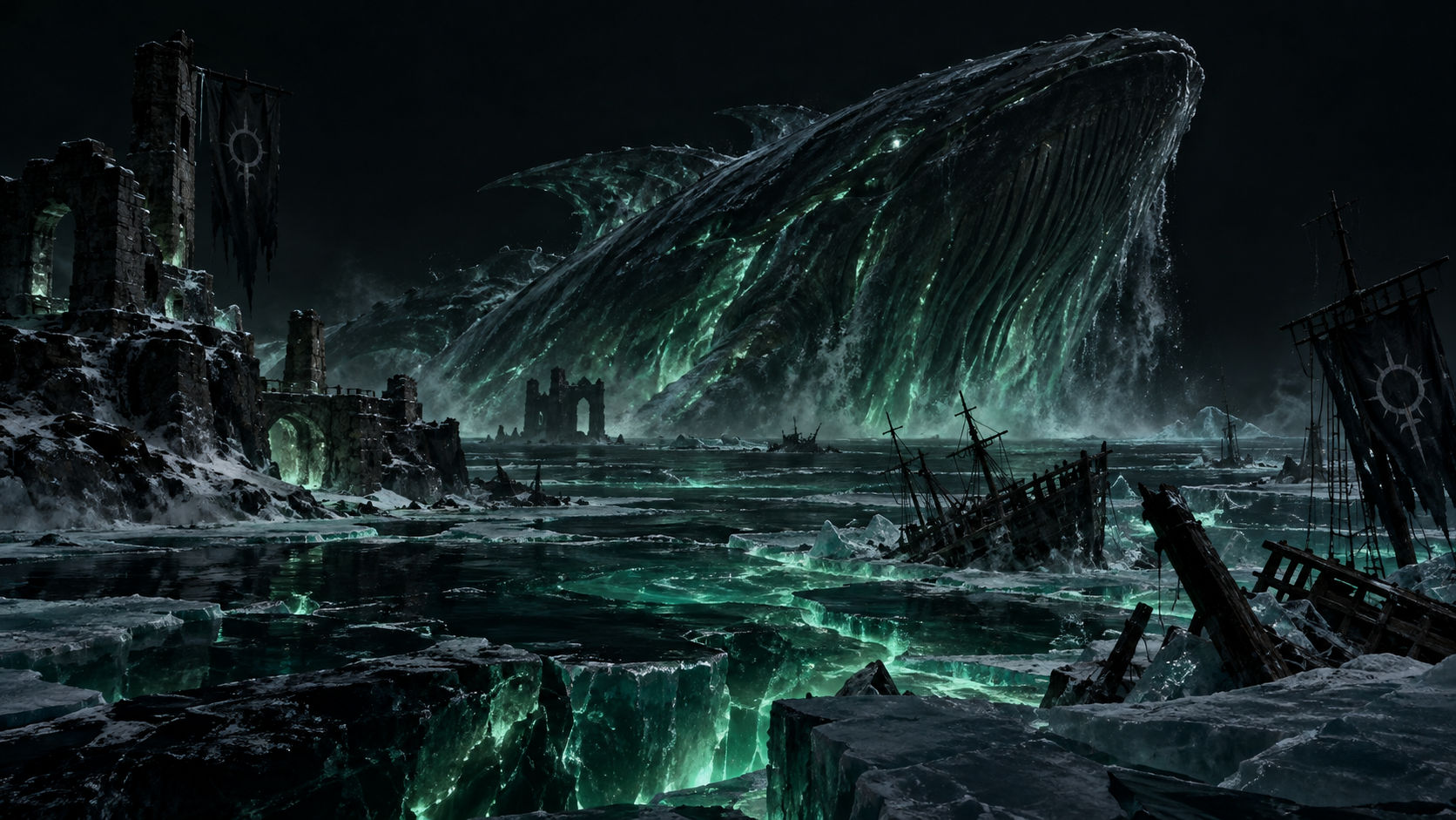 The dark Infinite Sea of Tyghara